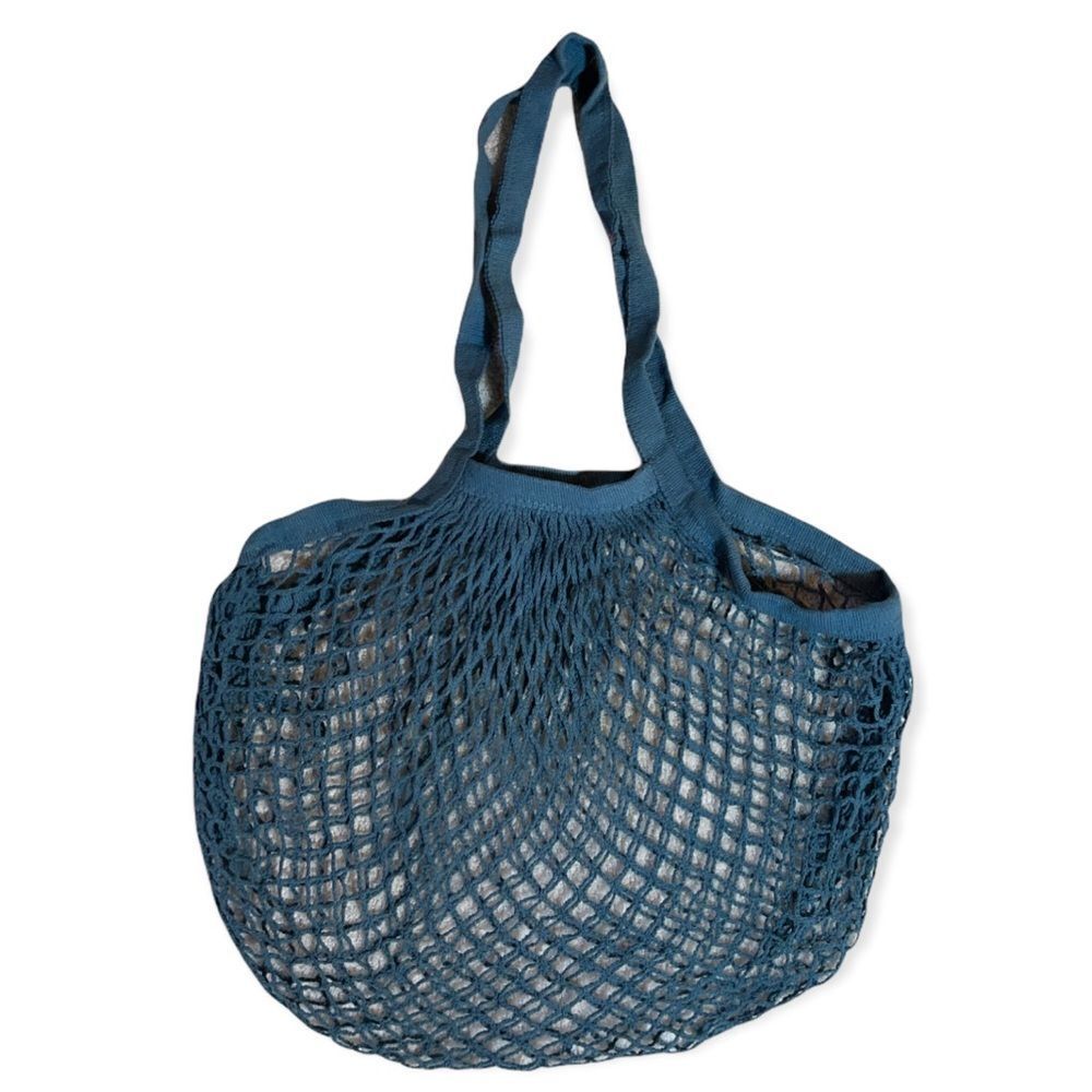 NWT Wool + Pepper Co. Reusable Cotton Mesh Tote Bag